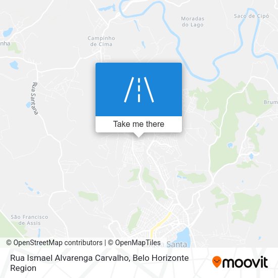 Rua Ismael Alvarenga Carvalho map