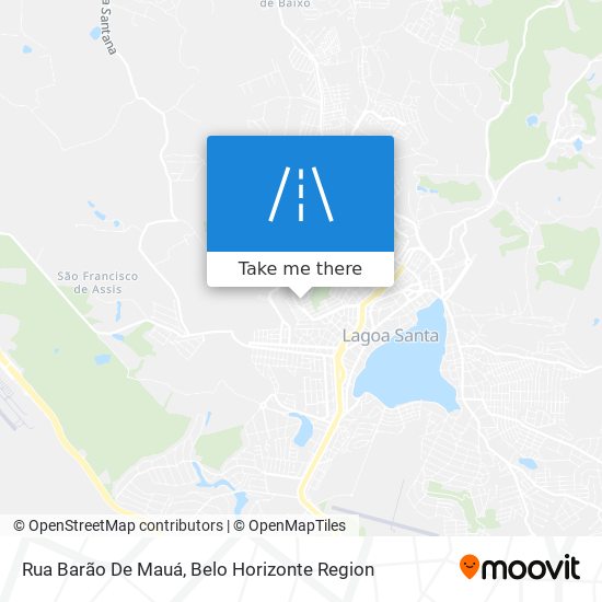 Mapa Rua Barão De Mauá