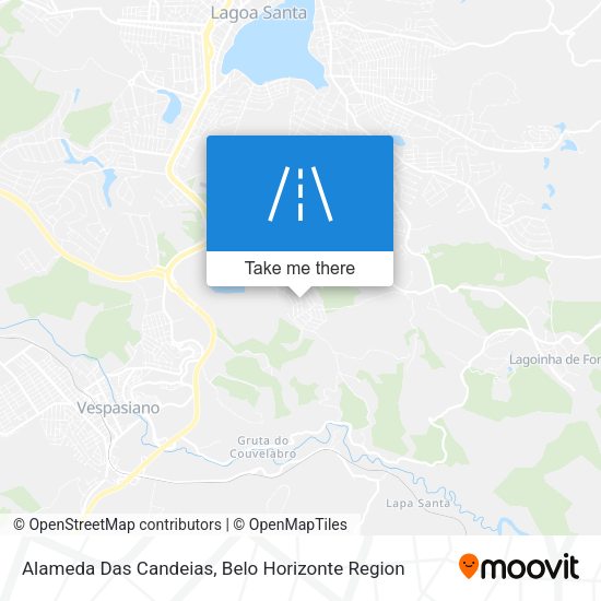Alameda Das Candeias map