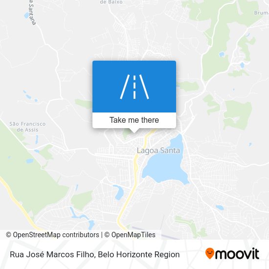 Rua José Marcos Filho map