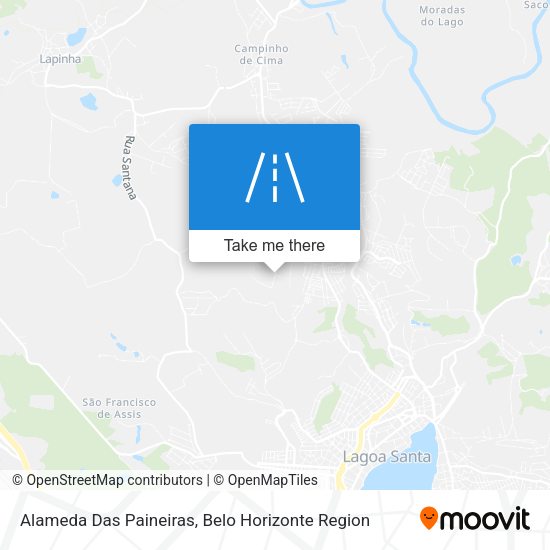 Alameda Das Paineiras map