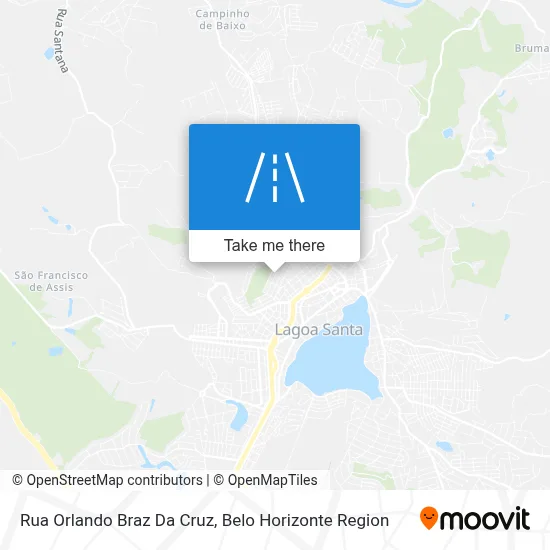 Rua Orlando Braz Da Cruz map