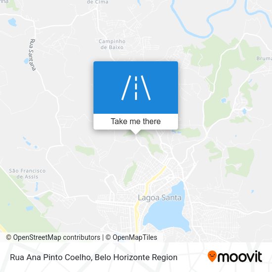 Rua Ana Pinto Coelho map