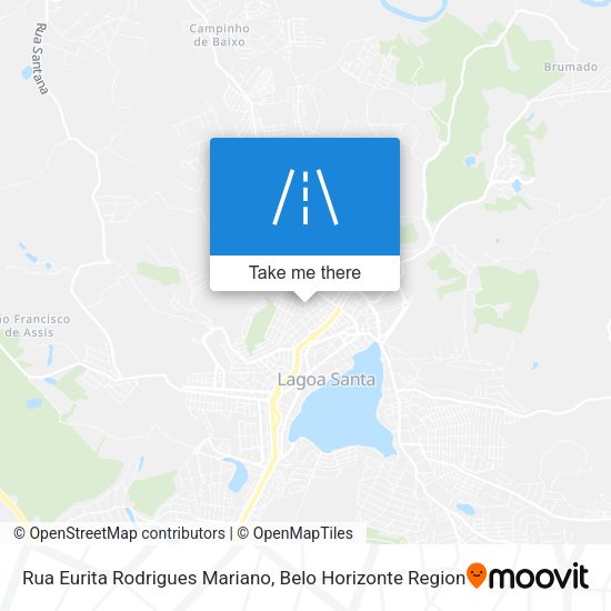 Rua Eurita Rodrigues Mariano map