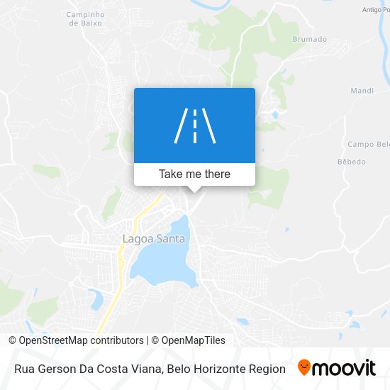 Rua Gerson Da Costa Viana map