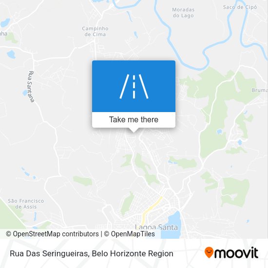 Rua Das Seringueiras map
