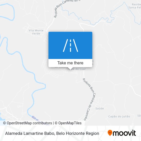 Alameda Lamartine Babo map