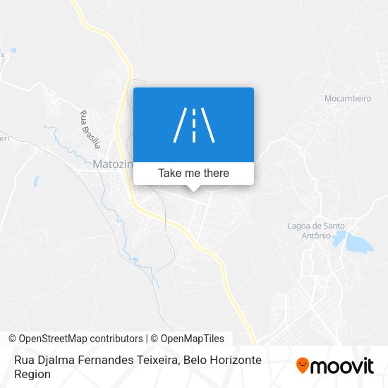 Rua Djalma Fernandes Teixeira map