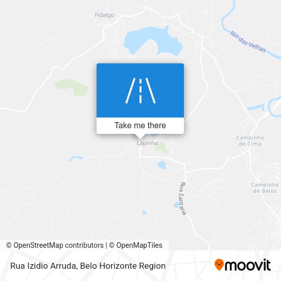 Rua Izidio Arruda map