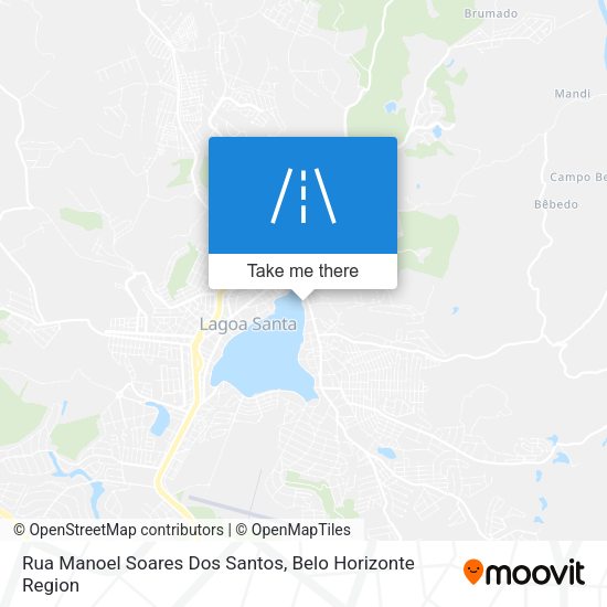 Rua Manoel Soares Dos Santos map