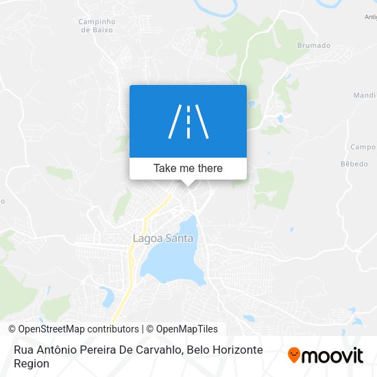 Rua Antônio Pereira De Carvahlo map
