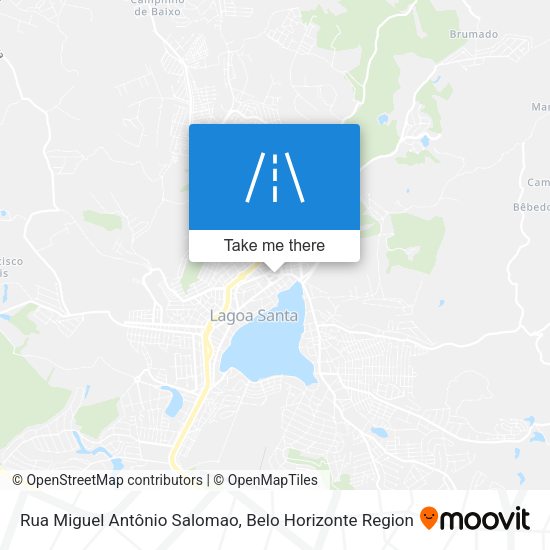 Rua Miguel Antônio Salomao map