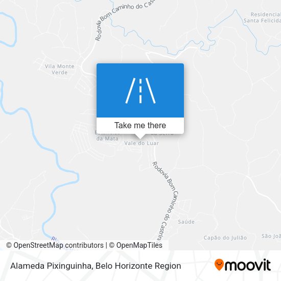 Alameda Pixinguinha map