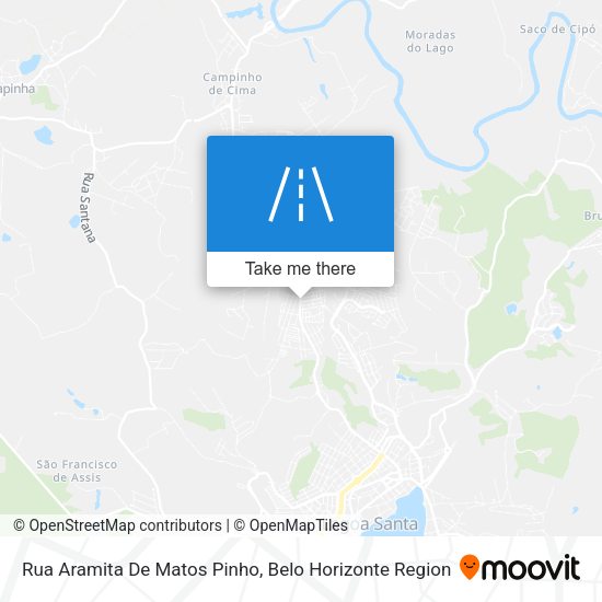 Rua Aramita De Matos Pinho map
