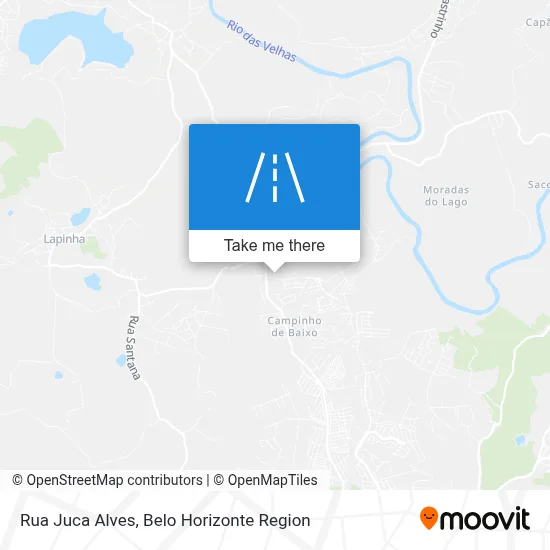 Rua Juca Alves map