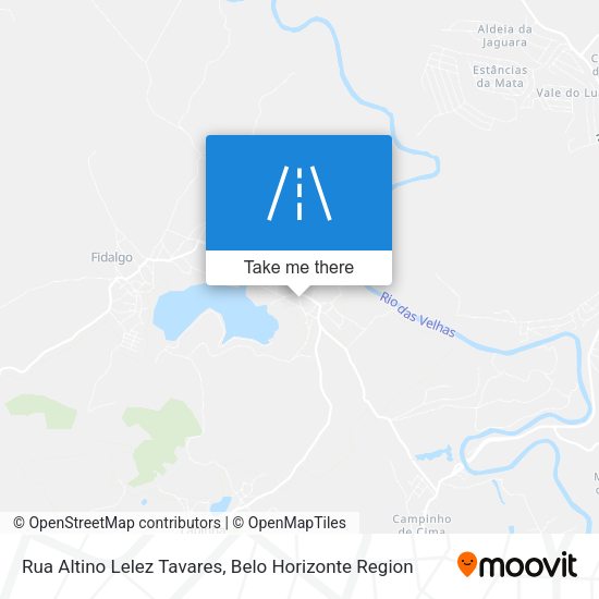 Rua Altino Lelez Tavares map