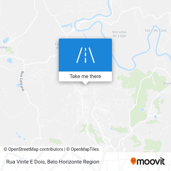 Rua Vinte E Dois map