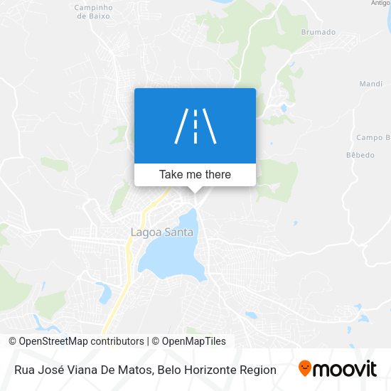 Rua José Viana De Matos map