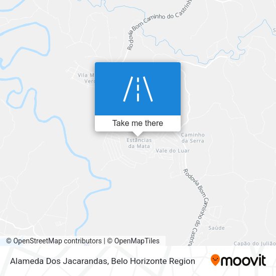 Alameda Dos Jacarandas map