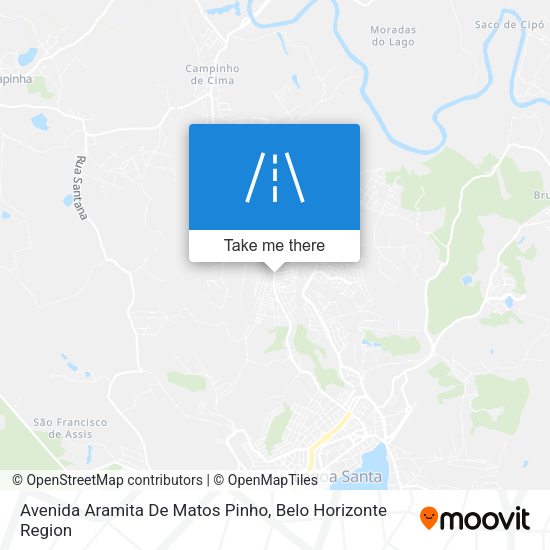 Avenida Aramita De Matos Pinho map