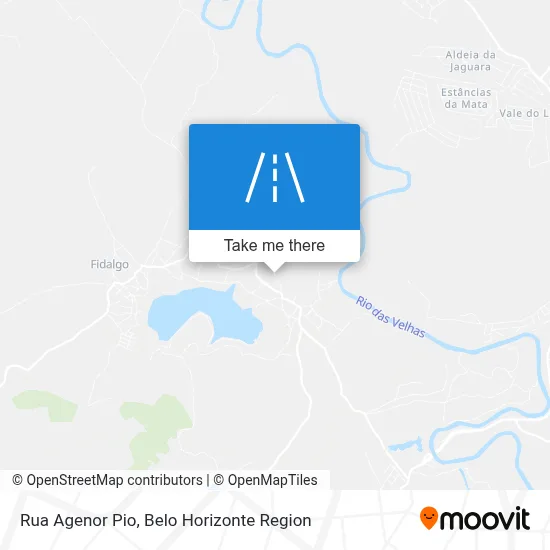 Rua Agenor Pio map