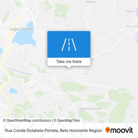 Rua Conde Dolabela Portela map
