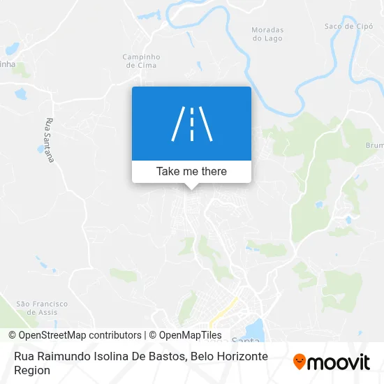 Rua Raimundo Isolina De Bastos map
