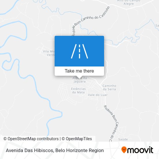 Avenida Das Hibiscos map