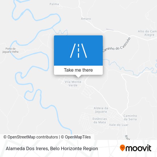 Alameda Dos Ireres map