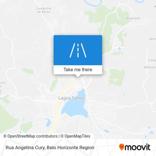 Rua Angelina Cury map