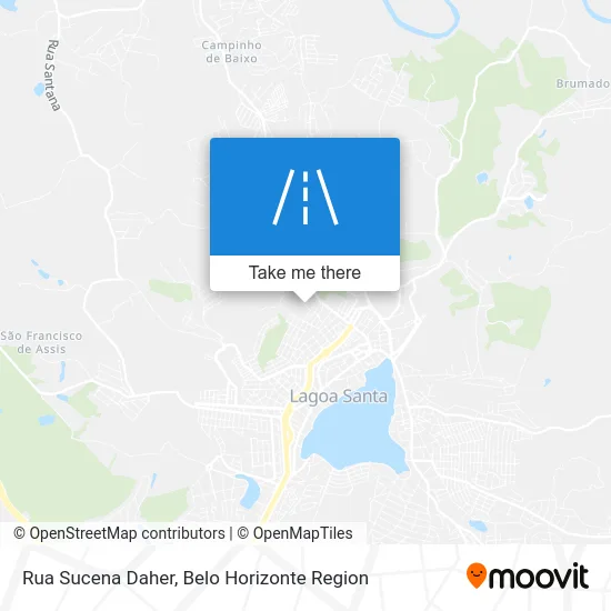 Rua Sucena Daher map