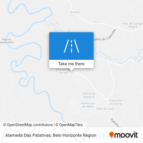 Alameda Das Patativas map
