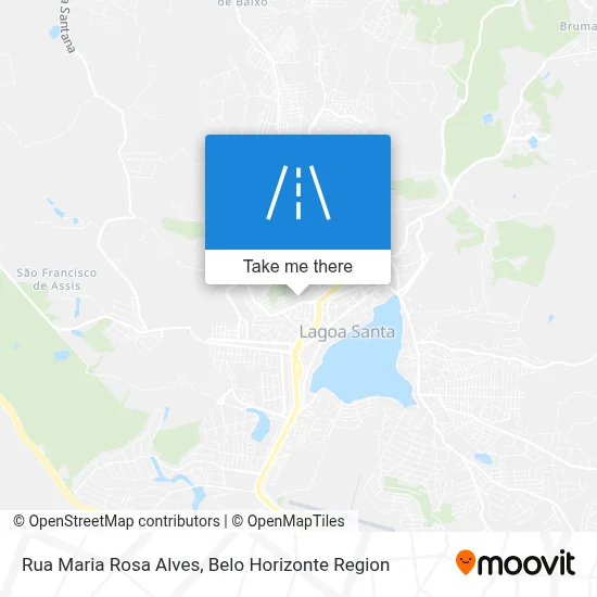 Rua Maria Rosa Alves map