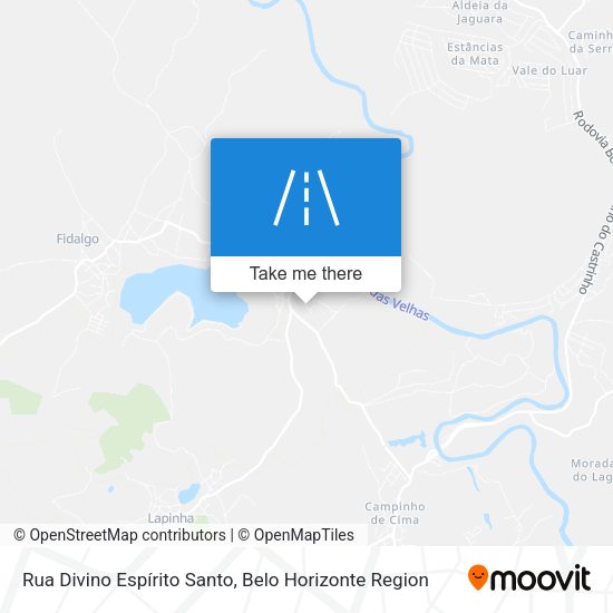 Rua Divino Espírito Santo map