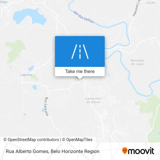 Rua Alberto Gomes map