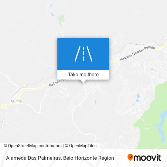 Alameda Das Palmeiras map