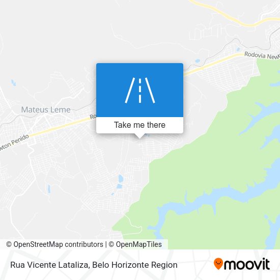 Rua Vicente Lataliza map