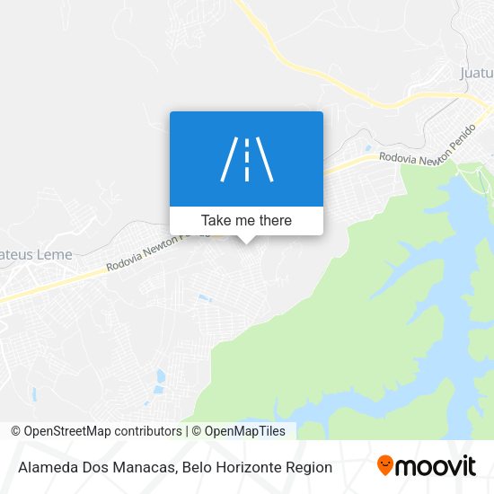 Alameda Dos Manacas map