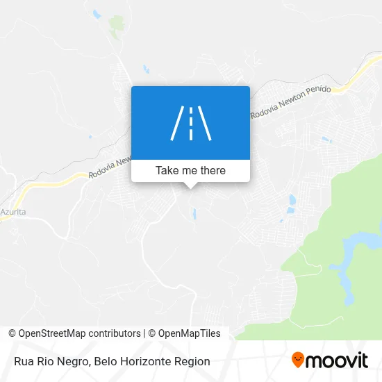 Rua Rio Negro map