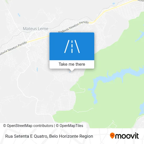 Rua Setenta E Quatro map