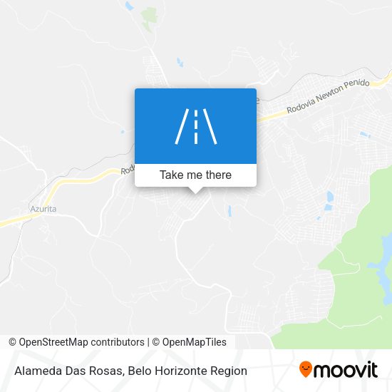Alameda Das Rosas map