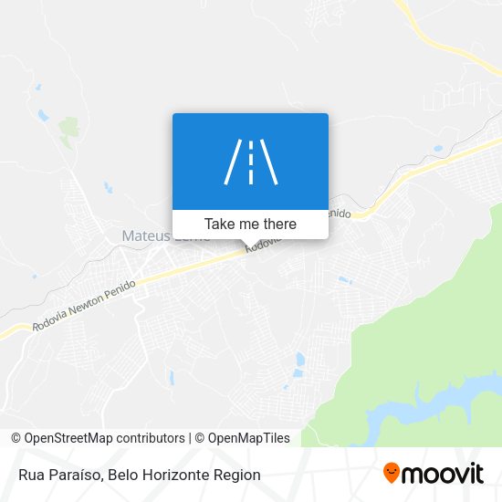 Rua Paraíso map