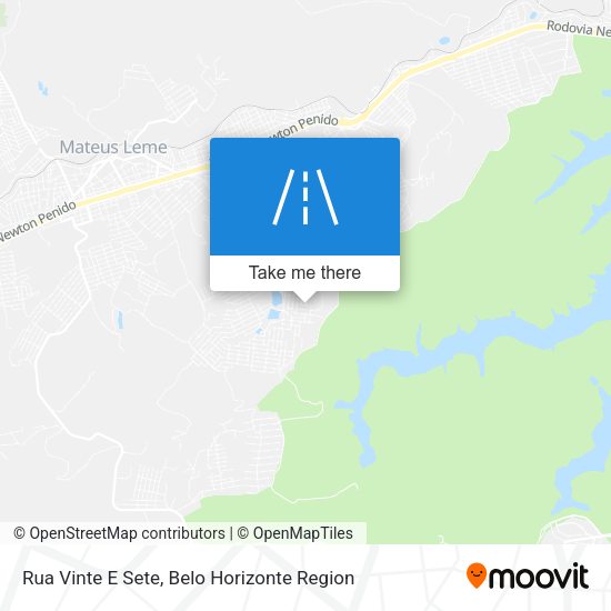 Rua Vinte E Sete map