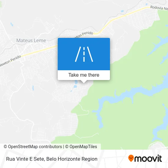 Rua Vinte E Sete map