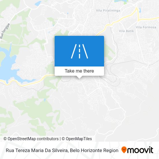 Rua Tereza Maria Da Silveira map