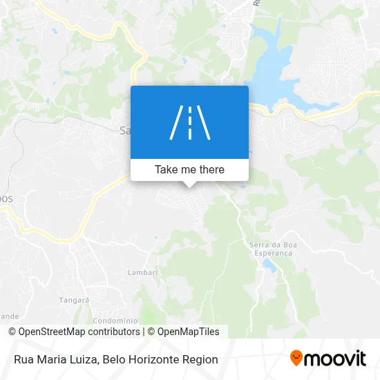 Rua Maria Luiza map
