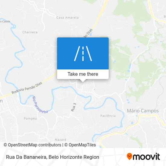 Rua Da Bananeira map