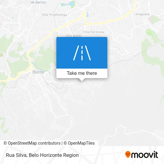 Rua Silva map