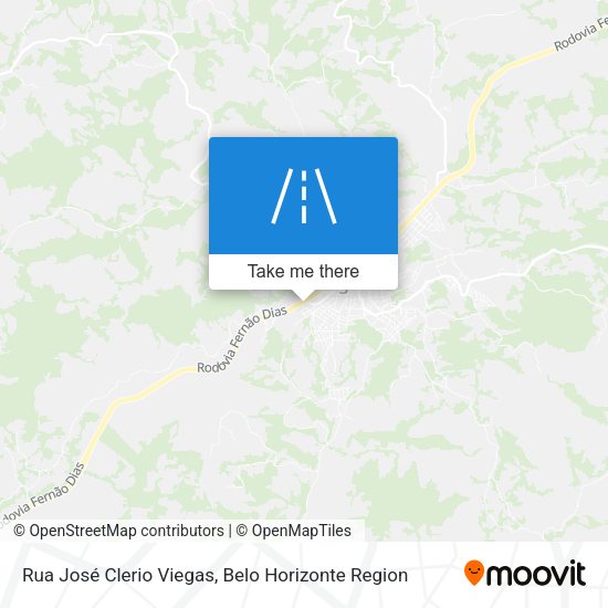 Rua José Clerio Viegas map