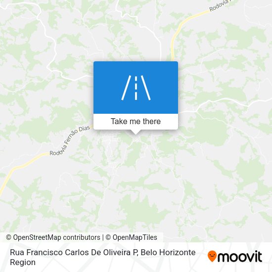 Rua Francisco Carlos De Oliveira P map